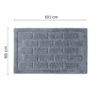 Tile tappeto bagno 120x65 grigio - immagine 2