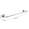 New Jersey porte serviette 45 cm chrome – Image 2