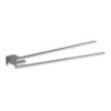 Kansas porte serviette reglable chrome