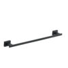 Atena toallero 45 cm negro mate