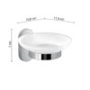 Febo soap holder chromed - Image 2