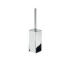 Lounge toilet brush holder chromed
