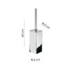 Lounge toilet brush holder chromed - Image 3