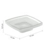 Lounge soap dispenser for towel rail satinized - Image 2