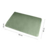Fuzzy bath rug 40x60 green - Image 2