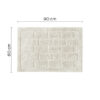 Tile tappeto bagno 90x60 bianco - immagine 3