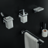 Il giglio porte rouleau de reserve chrome – Image 3