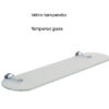 Edera Plus etagere 55 cm chrome – Image 3