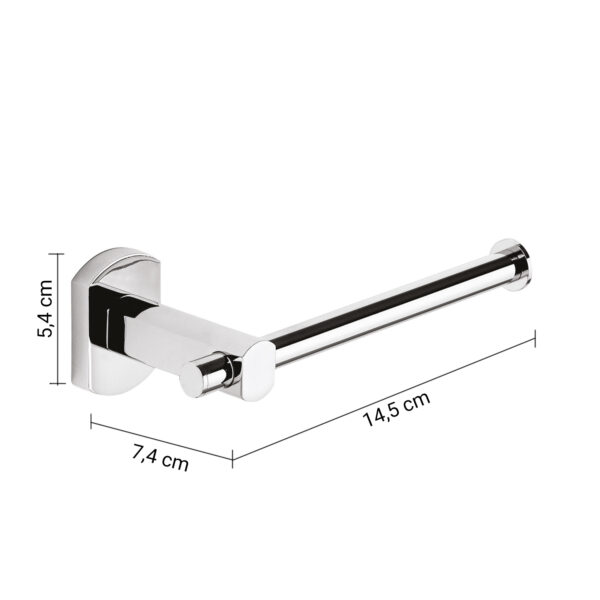 Edera Plus portarotolo cromato - immagine 2