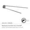 Felce jointed towel holder chromed - Image 5