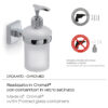 Olimpo distributeur chrome – Image 4