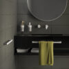 Pirenei towel holder 35 cm matt white - Image 4