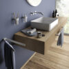 Pirenei towel holder 35 cm matt white - Image 3