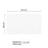 Maim tapis de baignoire antideparant 60x38 cm blanc – Image 2