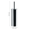 Tonga toilet brush holder chromed - Image 2