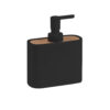 Ninfea soap dispenser matt black