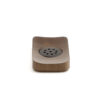 Dafne soap holder walnut