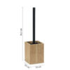 Bonnie toilet brush holder natural - Image 2