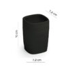 Kelly porte-brosse a dents noir – Image 2