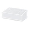 Rainbow organizer bianco