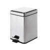 Argenta portarifiuti quadrato 3lt lucido