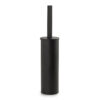 John porte-brosse wc noir mat