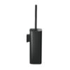 Outline wall toilet brush holder matt black