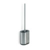 Biagio toilet brush holder freestanding and wall mounted brushed