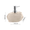 Chanelle soap dispenser light turtledove grey - Image 2
