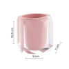 Chanelle porte-brosse a dents rose – Image 4