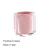 Chanelle porte-brosse a dents rose – Image 6
