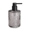 Corinne distributeur de savon transparent fumeux