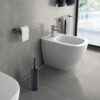 Flip porte-brosse wc noir mat – Image 4