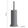Peter porte-brosse wc gris – Image 2