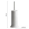 Peter porte-brosse wc blanc – Image 2