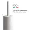 Peter porte-brosse wc blanc – Image 4