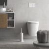 Peter porte-brosse wc blanc – Image 3
