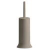 Peter porte-brosse wc  gris touterelle