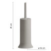 Peter porte-brosse wc beige – Image 2