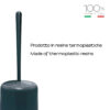 Junior toilet brush holder petrol blue - Image 3