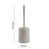 Junior toilet brush holder beige - Image 2