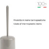 Junior toilet brush holder beige - Image 3