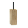 Bonnie toilet brush holder natural/matt black