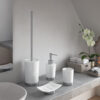 Petunia porte-brosse wc blanc – Image 3