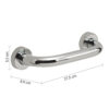 Up asidero 20 cm cromado - Imagen 2