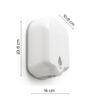 Jelly touchless dispenser for soap or sanitizer gel white - Image 2