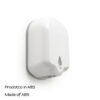 Jelly touchless dispenser for soap or sanitizer gel white - Image 4