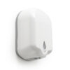 Jelly touchless dispenser for soap or sanitizer gel white