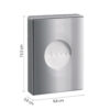 Porte-sachets hygieniques chrome – Image 2