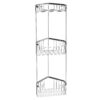 Augustus corner shower basket chromed
